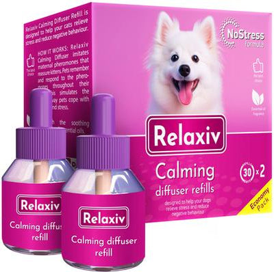 Calming Pheromone Refill Dog Diffuser, 3-oz bottle, 2 count