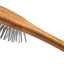 Style & Detangle Dog & Cat Oval Brush, Bamboo-Dark Finish, Small, 2 count
