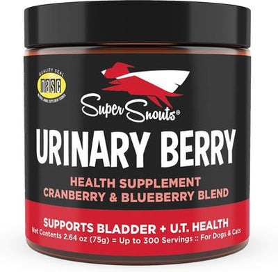 Berry Cranberry & Wild Blueberry Urinary Tract Dog Supplement, 2.64-oz jar