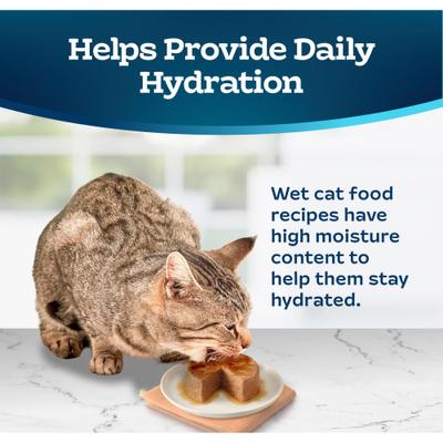 Tastefuls Chicken Entrée Mature Cats Pate Wet Cat Food, 3-oz can, case of 24