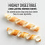 Chicken Long-Lasting Highly Digestible Rawhide Dog Treat Spirals, 12 count