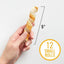 Chicken Long-Lasting Highly Digestible Rawhide Dog Treat Spirals, 12 count