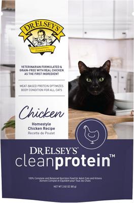 cleanprotein Chicken Flavored Wet Cat Food, 2.82-oz pouch, 12 count