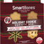 Holiday Cookie Variety Box Chicken Adult Hard Chew Dog Treats, 8.5-oz bag, 8 count