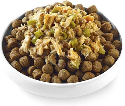Taste Toppers Whitefish with Salmon, Green Beans & Lentils Recipe in Gravy Natural Wet Dog Food, 3-oz pouch, case of 12