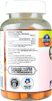 Pill-Free SKIN & ALLERGY Gummi Dog Supplement, 90 count