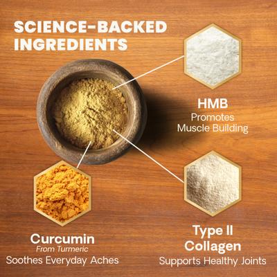 HMB Healthy Muscle & Strength Pork Flavored Granules for Dogs, 8.47-oz bag