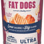 Original Ultra Fat Dogs Chicken & Salmon Recipe in Broth Wet Dog Food, 13-oz can, case of 12
