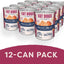 Original Ultra Fat Dogs Chicken & Salmon Recipe in Broth Wet Dog Food, 13-oz can, case of 12