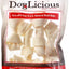 DogLicious 4" Rawhide Bone Dog Treats, 5 count