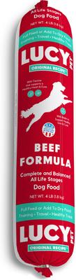 Beef Formula Dog Food Roll, 1-lb bag