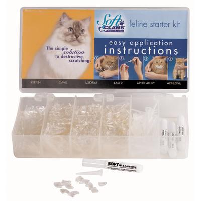 Kit de inicio de protectores de uñas para gatos