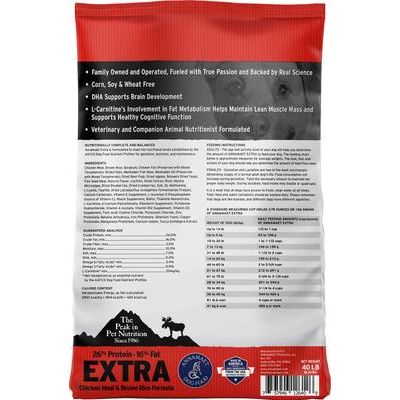 Alimento extra seco original para perros, bolsa de 40 lb