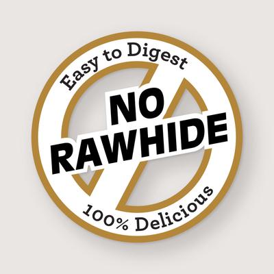 Easy-to-Digest High Protein Chicken & Sirloin Rawhide-Free Dog Chews, 8 count