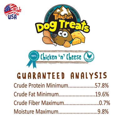 Chicken 'n' Cheese Grain-Free Dehydrated Dog Treats, 3.5-oz pouch