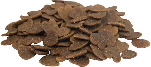 Small Buffalo Heart Shaped Grain-Free Crunchy Dog Treats, 12-oz bag