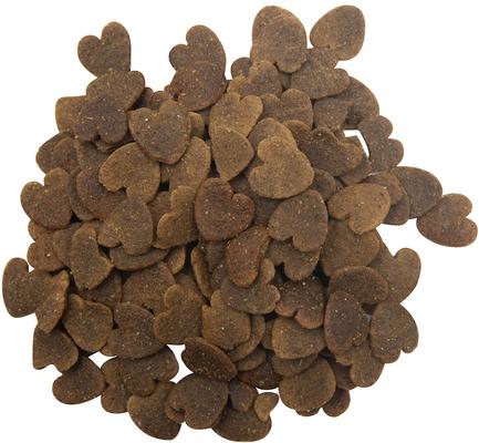 Small Buffalo Heart Shaped Grain-Free Crunchy Dog Treats, 12-oz bag