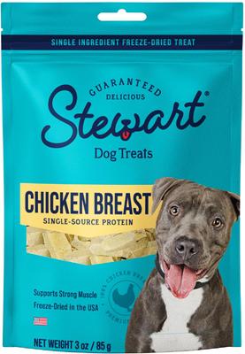 Bundle: Stewart Chicken Liver + Chicken Breast Freeze-Dried Dog Treats