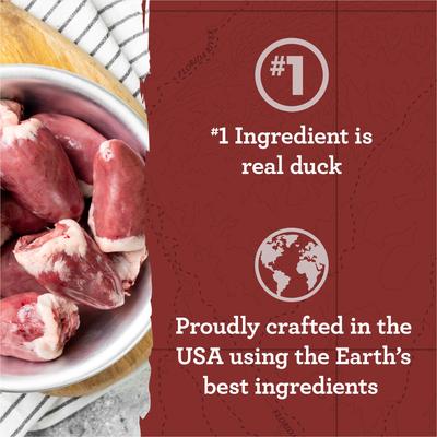 Lil' Links Sausage-Style Real Meat, Duck & Apple Recipe Gluten-Free Adult Soft & Chewy Dog Treats, 6-oz bag, 6-oz bag, bundle of 2