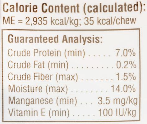 Small PlayTime Peanut Butter Chews Dog Treats, 10 count