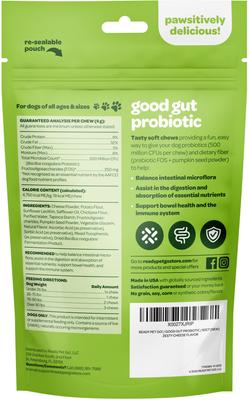 Good Gut Probiotic Dog Supplement, 90 Count