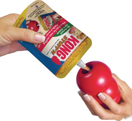 Stuff'N Peanut Butter, Banana & Bacon Lickable Dog Treat, 6-oz pouch