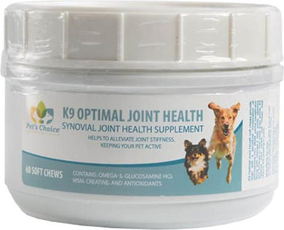 K9 Optimal Joint Health Soft Chew Dog Supplement, 60 count
