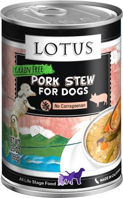 Pork Stew Grain-Free Canned Dog Food, 12.5-oz, case of 12