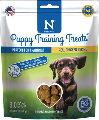 Puppy Training Real Chicken Recipe Grain-Free Soft & Chewy Dog Treats, 6-oz pouch