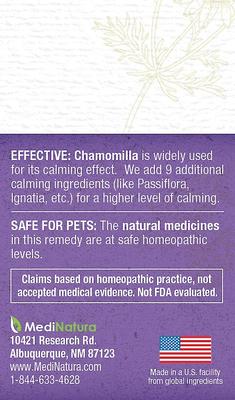 T-Relief Chamomilla +9 Homeopathic Medicine for Anxiety for Dogs, Cats & Horses, 90 count