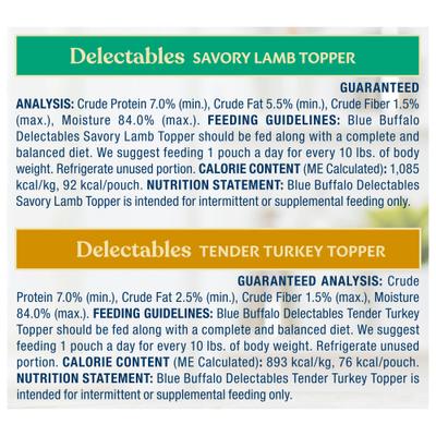 Delectables Variety Pack Wet Dog Food Topper, 3-oz pouch, case of 12