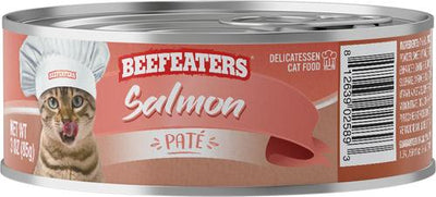 Salmon Pate Wet Cat Food, 3-oz can, case of 24