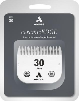 Bundle: Andis CeramicEdge Detachable Blade, #10, 1/16" - 1.5mm + CeramicEdge Detachable Blade, #30, 1/50" - 0.5 mm