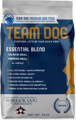 Salmon Meal & Herring Meal 26/20 Essential Blend Premium Dry Dog Food, 33-lb bag