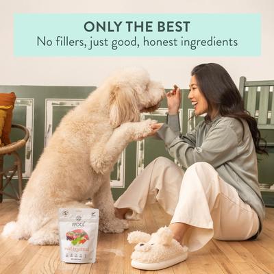 Woof Wild Brushtail Recipe Grain-Free Freeze-Dried Dog Treats, 1.76-oz bag