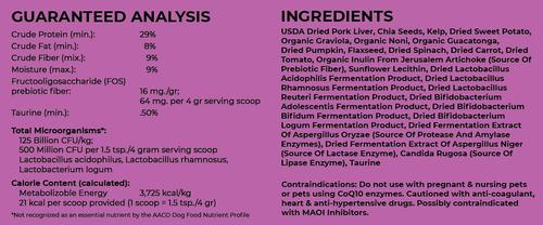 Holistic Super Food Broth Tissue & Cell Support Pork Flavor Concentrate Powder Dog & Cat Supplement, 4.5-oz bag