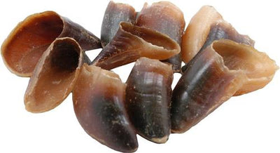 Golosinas para perros con pezuñas de res, 10 unidades