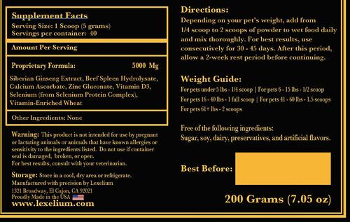 Immune Acyive Dog & Cat Supplement, 7-oz bag