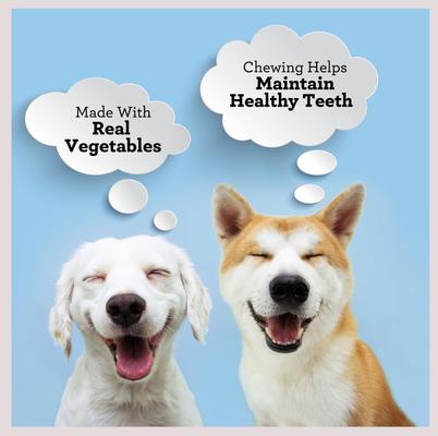 Triple Flavor Dual Wraps Real Chicken, Beef & Pork Dog Treats, 8 count