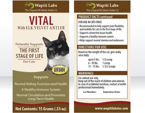 Vital Formula Cat Supplement, 0.53-oz bottle