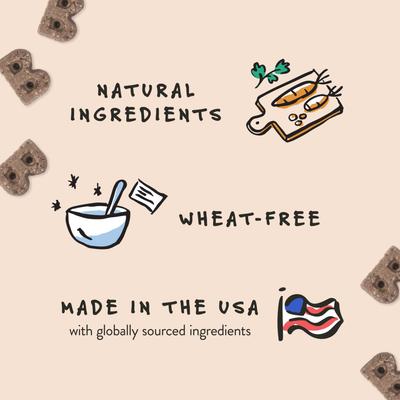 Dailies Bye Bye Stinkies Pumpkin + Ginger Recipe Dog Treats, 6-oz pouch