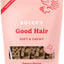 Dailies Good Hair Salmon Recipe Dog Treats, 6-oz pouch