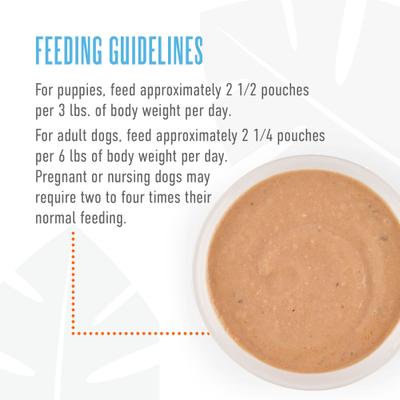 Baby Mousse for Puppies, Grain-Free Chicken, Chicken Liver & Pumpkin Recipe Wet Dog Food, 3-oz pouch, case of 12