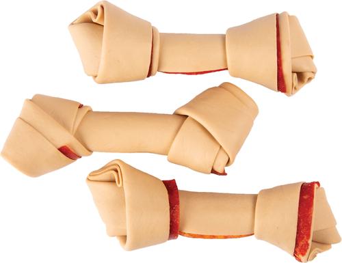 Golosinas para perros con huesos masticables de pollo pequeños, 6 unidades