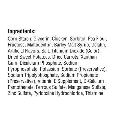 Golosinas para perros con huesos masticables de pollo pequeños, 6 unidades