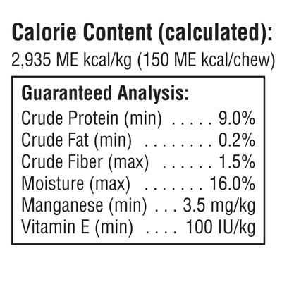 Golosinas para perros con huesos masticables de pollo pequeños, 6 unidades