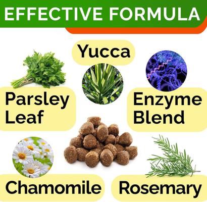 No Poo Coprophagia Stool Eating Deterrent Chew Supplement for Dogs, 180 count