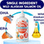 Wild Alaskan Salmon Oil Omega-3 DHA + EPA Skin & Coat Supplement for Dogs & Cats, 32-fl oz bottle