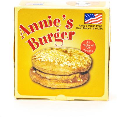 Burger Dog Treats, 1.8-oz bag
