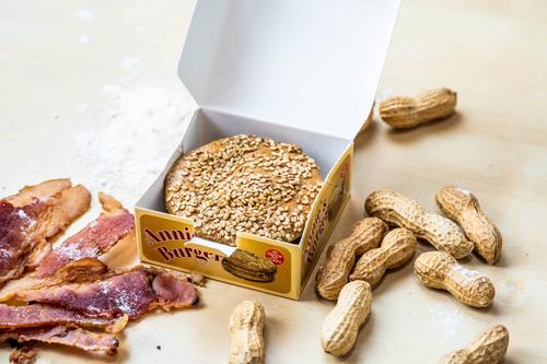 Burger Dog Treats, 1.8-oz bag